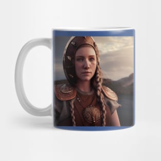 Viking Shield Maiden Mug